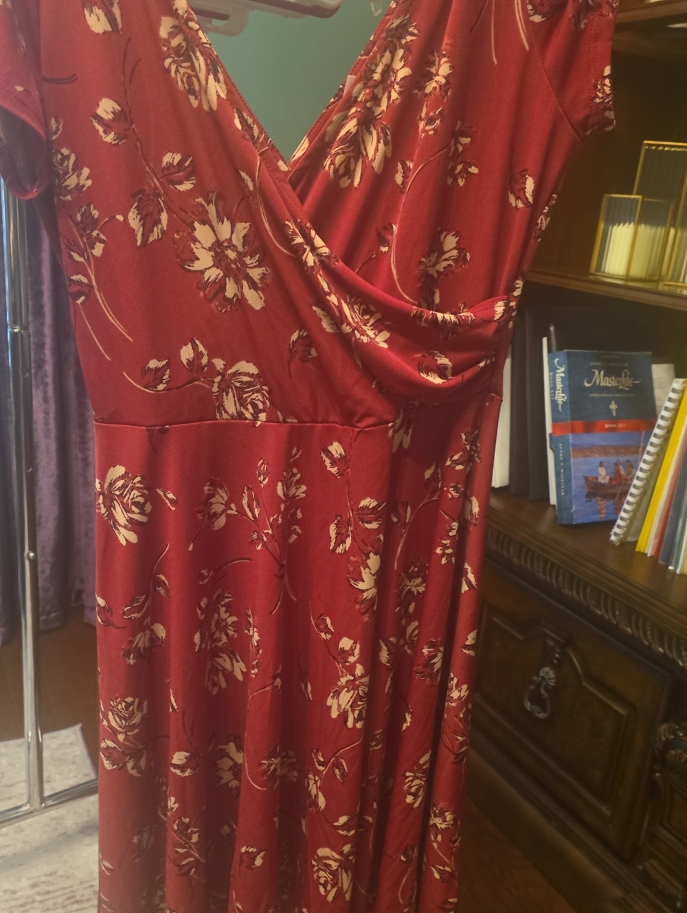 Floral Fushcia Dress
